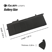 K KYUER 48Wh L17C6P71 L17L6P71 L17M6P71 Baterie pro Lenovo ThinkPad X280 A285 12,5" 20MW 20MX 20KF 20KE 20KFC0B00 20KES01S00 20K